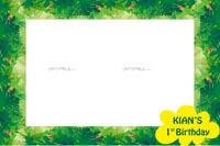 Baby Jungle Birthday theme Photo Booth